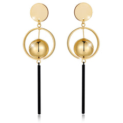 Dark Night Earrings  | Clear