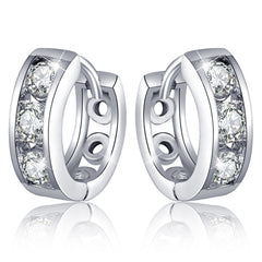 Precious Memory Earrings  | Clear