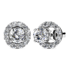 Monarch Style Earrings  | Clear