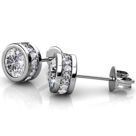 Acamar Star Earrings  | Clear