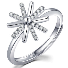 925 Silver Orion Ring | Clear